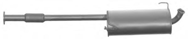 Средний глушитель выхлопных газов IMASAF 54.94.56