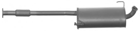 Средний глушитель выхлопных газов IMASAF 54.95.56
