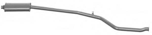 Средний глушитель выхлопных газов IMASAF 56.17.46