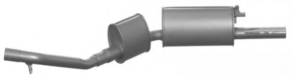 Глушитель выхлопных газов конечный IMASAF 56.76.07