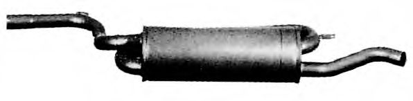 Глушитель выхлопных газов конечный IMASAF 57.17.07