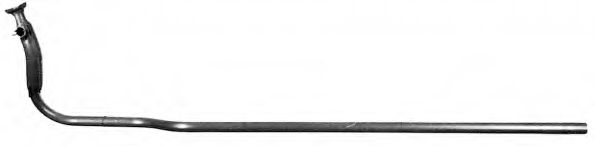 Труба выхлопного газа WALKER 01263