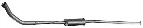 Предглушитель выхлопных газов IMASAF 57.56.09