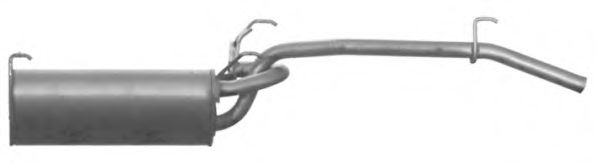 Глушитель выхлопных газов конечный IMASAF 58.53.07