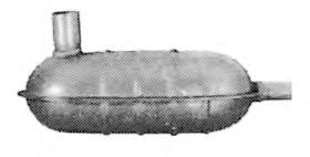 Предглушитель выхлопных газов IMASAF 60.10.03