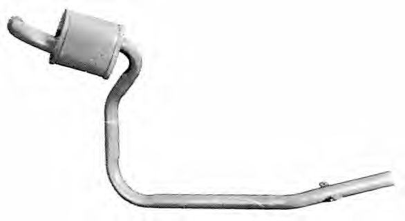 Предглушитель выхлопных газов TESH 230336