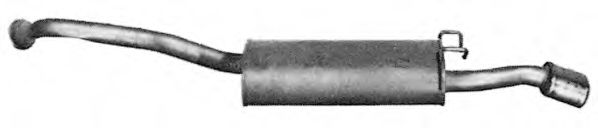 Глушитель выхлопных газов конечный IMASAF 60.79.47