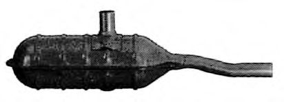 Глушитель выхлопных газов конечный WALKER 01816