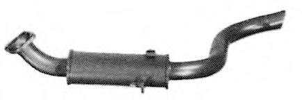 Глушитель выхлопных газов конечный BOSAL 210831