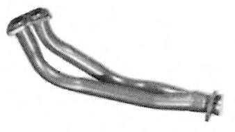 Труба выхлопного газа TESH 120142