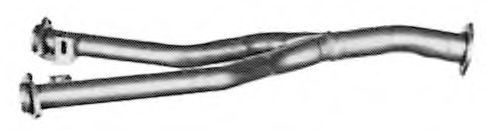 Труба выхлопного газа TESH 130139