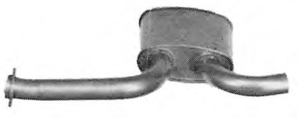 Предглушитель выхлопных газов TESH 210216