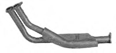 Труба выхлопного газа TESH 120145