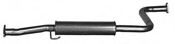 Средний глушитель выхлопных газов IMASAF 655206