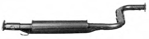 Средний глушитель выхлопных газов IMASAF 65.52.26