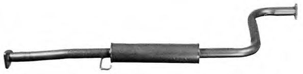 Средний глушитель выхлопных газов IMASAF 65.55.06