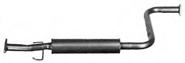 Средний глушитель выхлопных газов IMASAF 655706