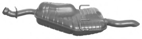 Глушитель выхлопных газов конечный IMASAF 67.22.07