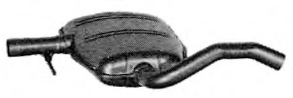 Средний глушитель выхлопных газов IMASAF 71.38.56