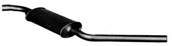 Средний глушитель выхлопных газов IMASAF 72.80.56