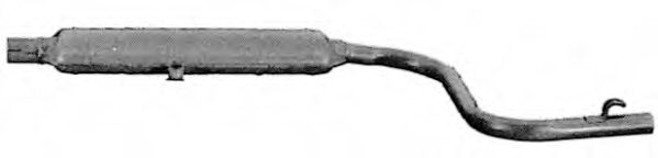 Средний глушитель выхлопных газов BOSAL 140157