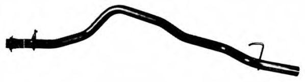 Труба выхлопного газа TESH 140053