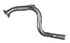 Труба выхлопного газа WALKER 04062