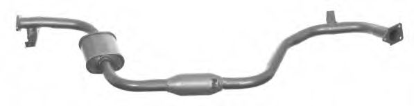 Средний глушитель выхлопных газов IMASAF MI.30.09