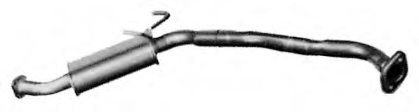 Средний глушитель выхлопных газов IMASAF NI.50.06