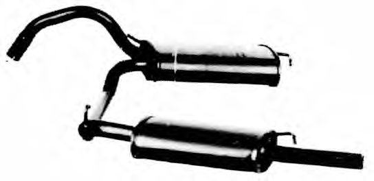 Глушитель выхлопных газов конечный IMASAF RV.07.07