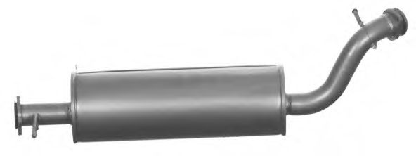 Средний глушитель выхлопных газов IMASAF RV.67.06