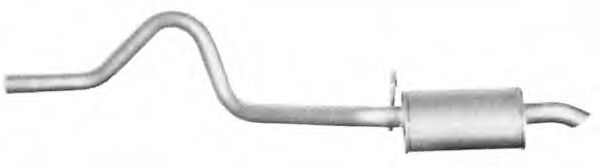 Глушитель выхлопных газов конечный IMASAF RV.71.07