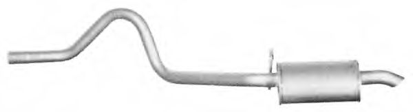 Глушитель выхлопных газов конечный IMASAF RV.72.07