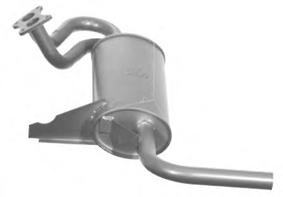 Глушитель выхлопных газов конечный WALKER 01868