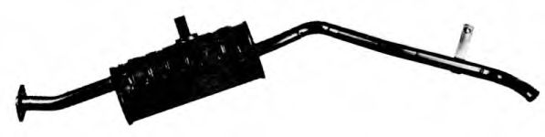 Глушитель выхлопных газов конечный IMASAF SU.15.07