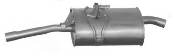 Глушитель выхлопных газов конечный IMASAF TO.73.07