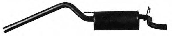 Глушитель выхлопных газов конечный WALKER 12428