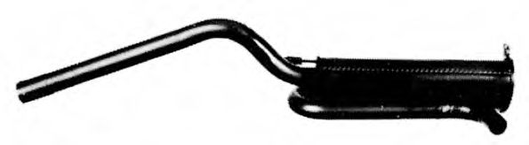 Глушитель выхлопных газов конечный WALKER 12425