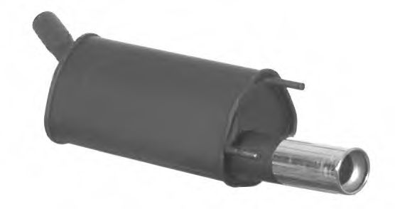 Глушитель для спортивного автомобиля IMASAF 54.35.BA