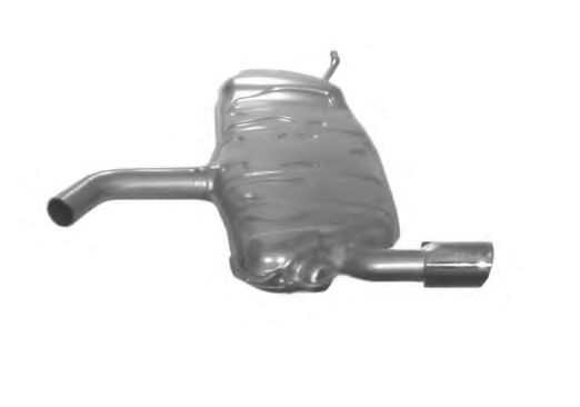 Глушитель выхлопных газов конечный IMASAF 130507