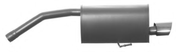 Глушитель выхлопных газов конечный IMASAF 11.65.37