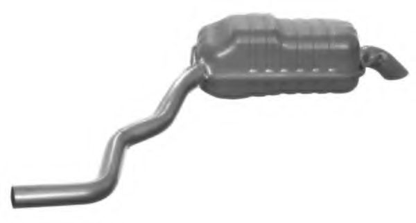 Глушитель выхлопных газов конечный IMASAF 132207