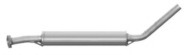 Средний глушитель выхлопных газов IMASAF 28.17.06