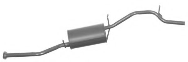 Глушитель выхлопных газов конечный IMASAF 68.51.07