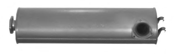 Средний глушитель выхлопных газов IMASAF 72.73.76