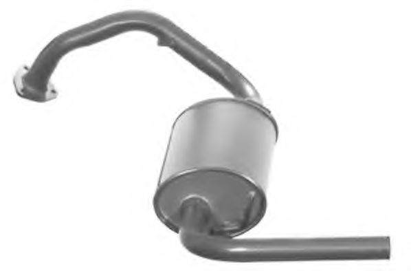 Глушитель выхлопных газов конечный IMASAF HO.20.07