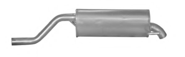 Глушитель выхлопных газов конечный IMASAF 24.36.07