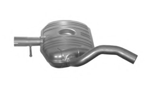 Средний глушитель выхлопных газов IMASAF 71.40.06