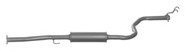 Средний глушитель выхлопных газов IMASAF HO.29.06
