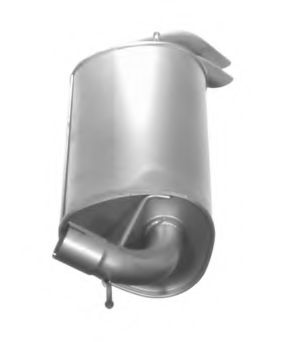 Глушитель выхлопных газов конечный TESH 230861